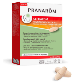Pranarom Aromalgic Cepharom - dolor de cabeza 8 comprimido