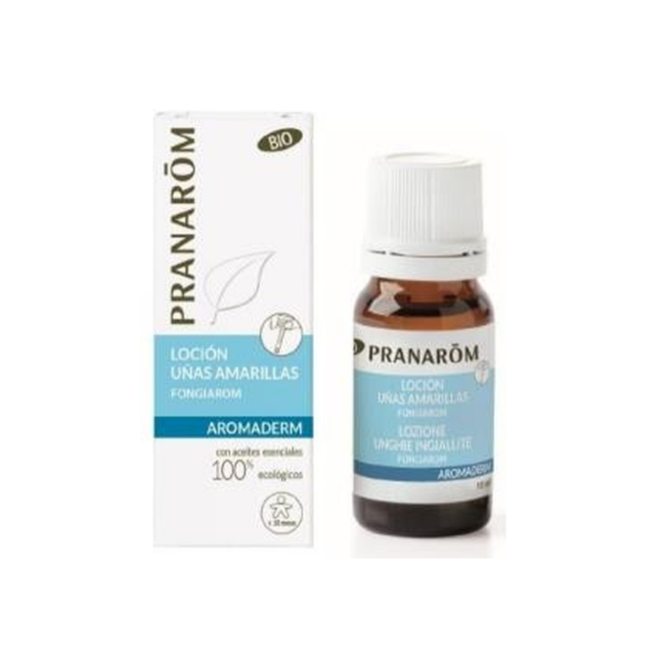 Pranarom Aromaderm Uñas Amarillas-Fongiarom Bio 10 ml