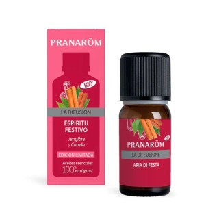 Pranarom Aceite esencial para difusión - Espíritu festivó - Bio