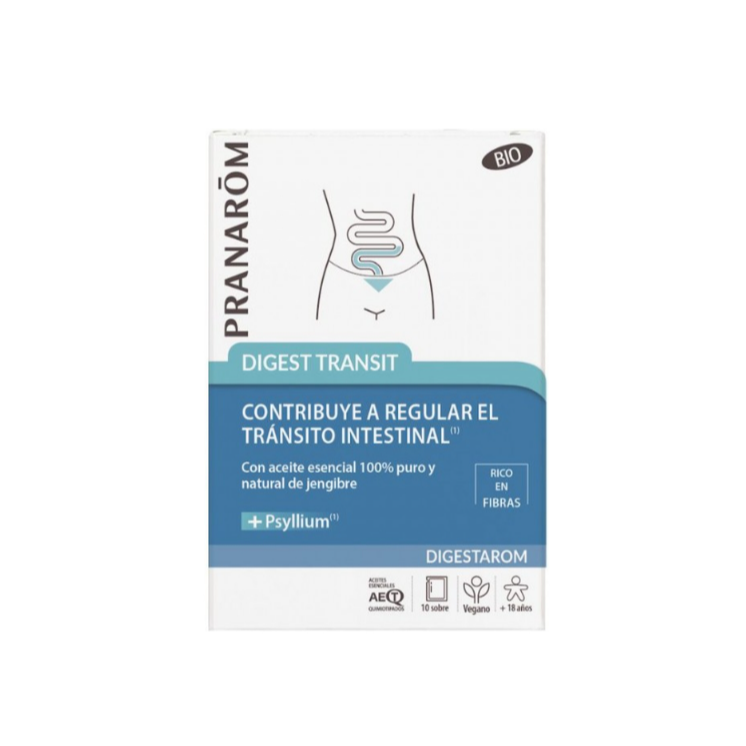 Pranarom Digest transit Bio 10 unidades de 6g
