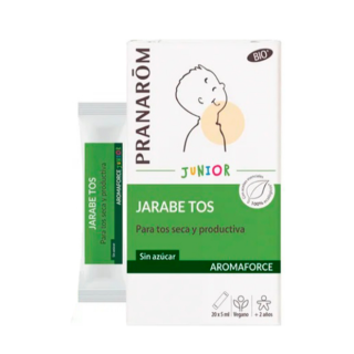 Pranarom Jarabe tos junior bio 20 sobres de 5ml