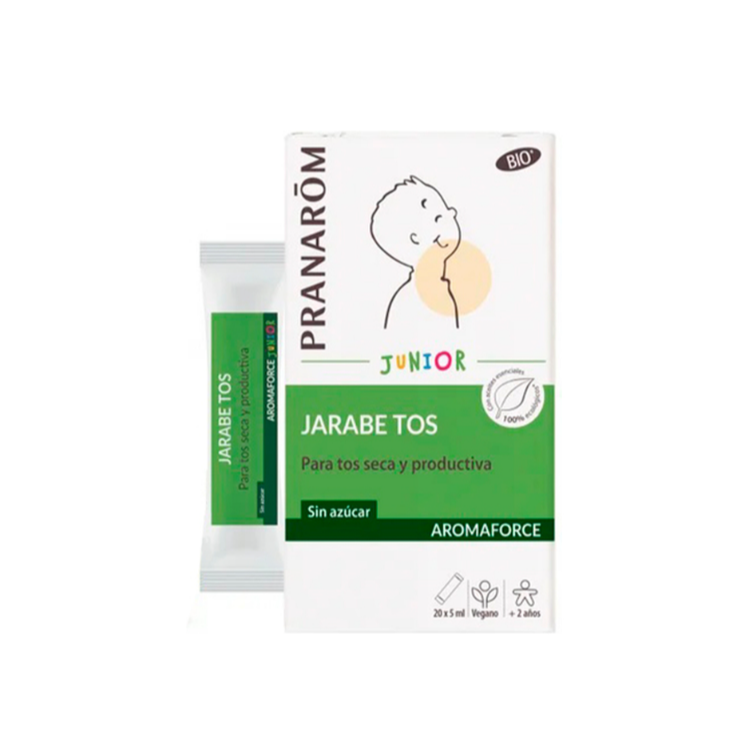 Pranarom Jarabe tos junior bio 20 sobres de 5ml