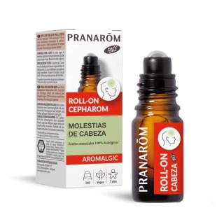 Pranarom Aromalgic Roll-on para el dolor de cabeza - Bio