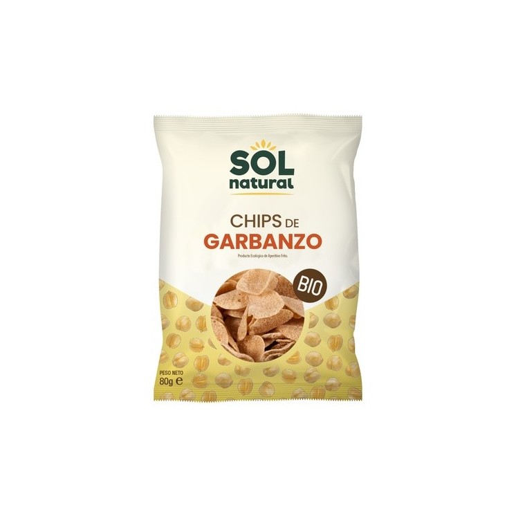 Sol Natural Chips de garbanzo Bio 80 g
