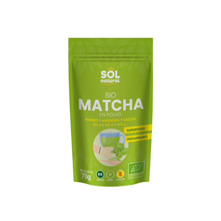 Sol Natural Matcha en polvo Bio 70 g
