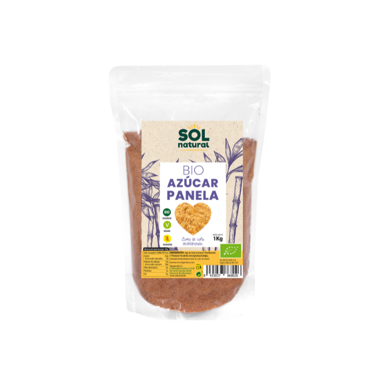 Sol Natural Azúcar panela grande Bio 1 kg