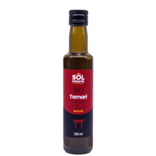 Sol Natural Tamari salsa de soja sin gluten Bio 250 ml