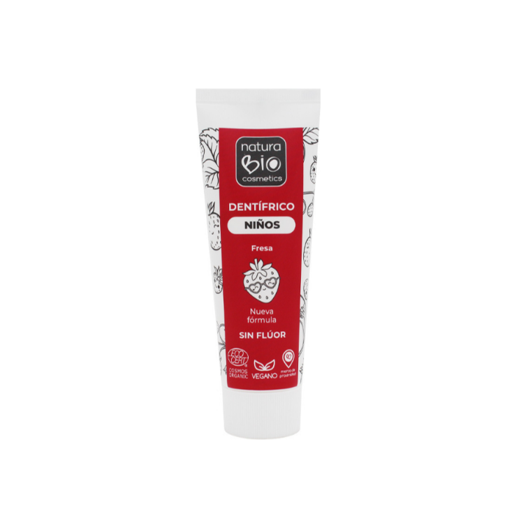 NaturaBIO Cosmetics Dentífrico para niños 75 ml