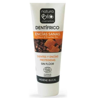 NaturaBIO  Dentífrico encías sanas 75ml sin flúor