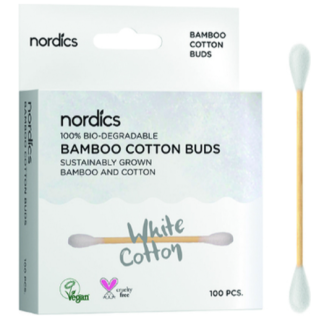 Nordics Bastoncillos Algodón 100 unidades