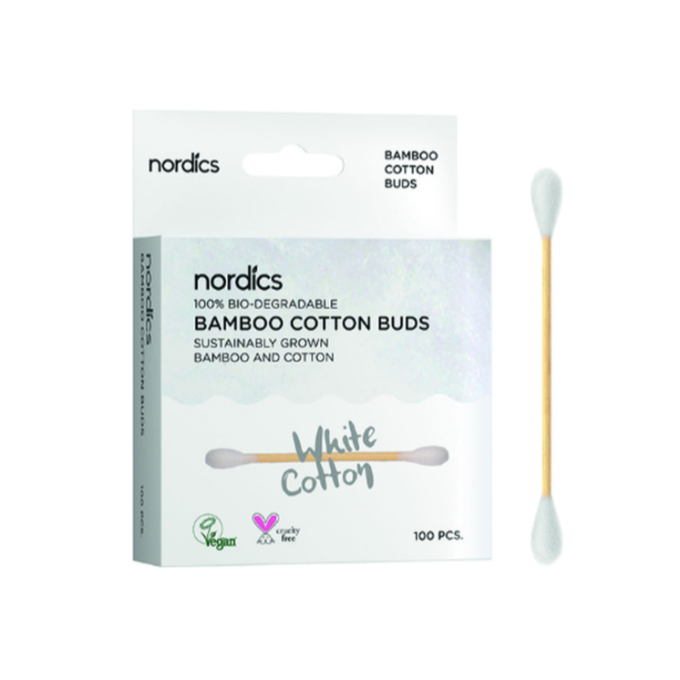Nordics Bastoncillos Algodón 100 unidades
