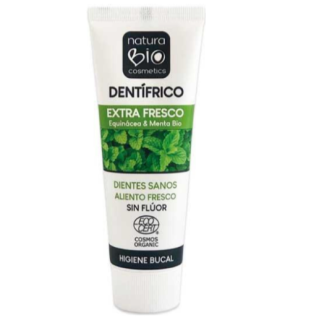 NaturaBIO Cosmetics Dentífrico extra fresco Equinácea & Menta Bio 75 ml