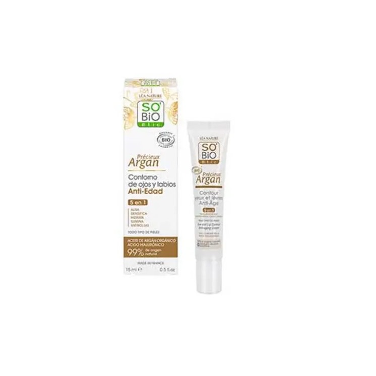 So'Bio etic contorno ojos antiedad 15 ml