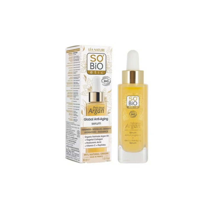 So'Bio Étic Sérum Facial Antiedad Global Argán 30ml