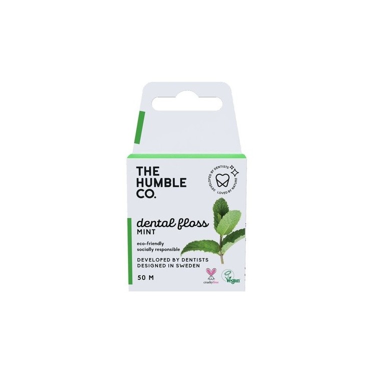 The Humble Co. Hilo dental con menta 50 metros 1 unidad