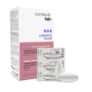 Cumlaude Lab PACK Lubripiù Óvulos Vaginales Hidratantes y Emolientes 10 uds