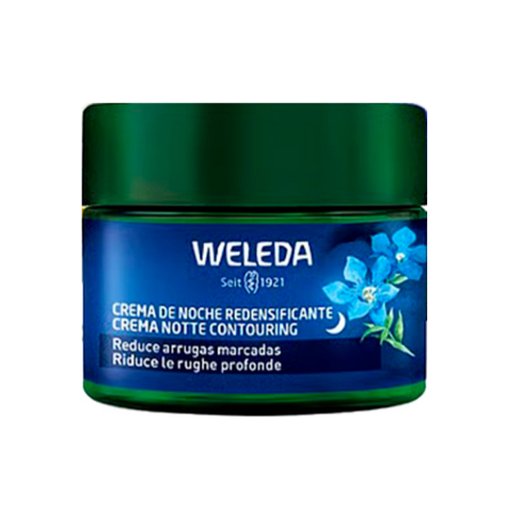Weleda Crema de noche redensificante de genciana azul y edelweiss 40 ml de crema