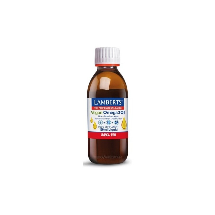 Lamberts Aceite Omega 3 Vegano 150 ml de aceite