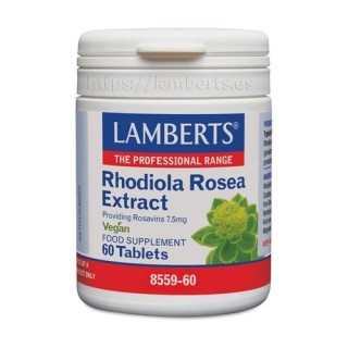 Lamberts Rhodiola Rosea 60 tabletas
