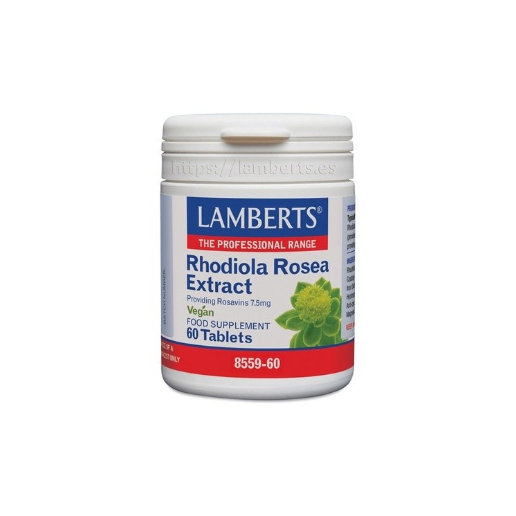 Lamberts Rhodiola Rosea 60 tabletas
