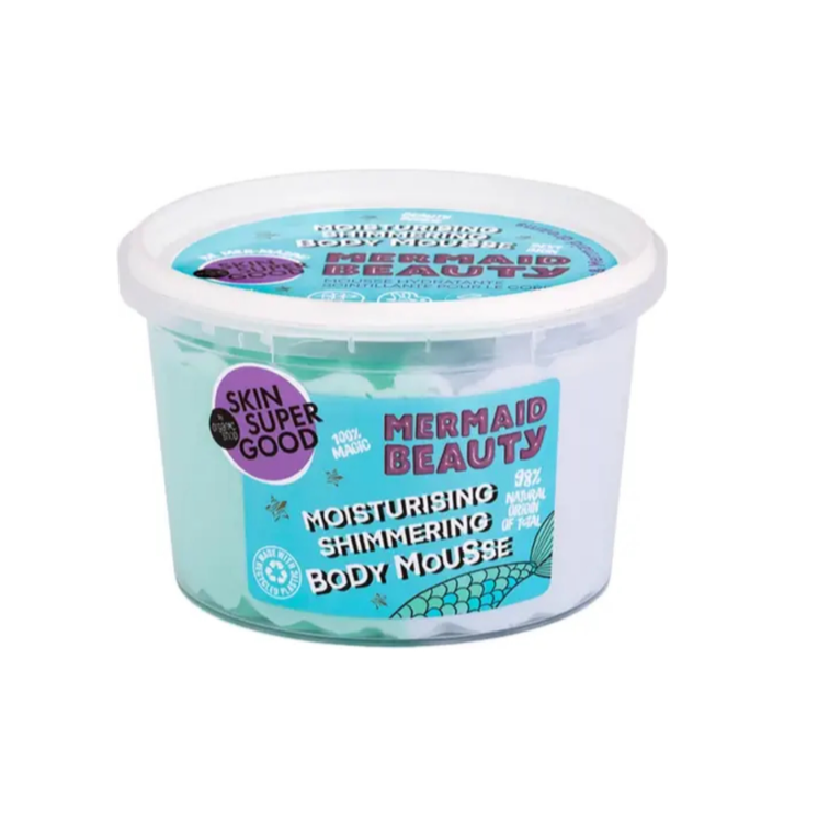 Skin Super Good Mousse corporal Hidratante con brillo 250 ml