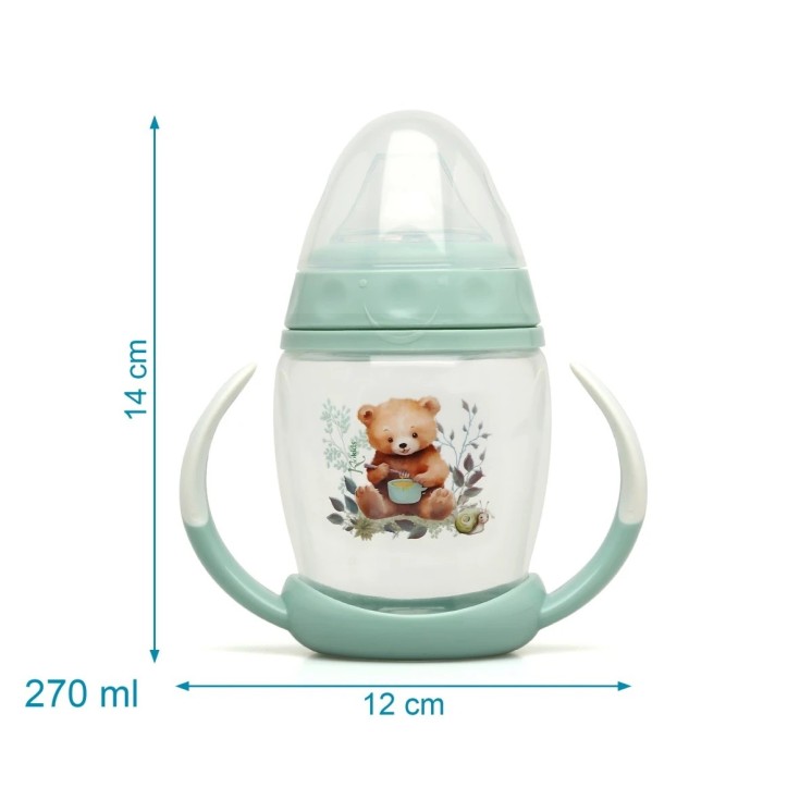 Kiokids Taza de aprendizaje step 1 oso sage