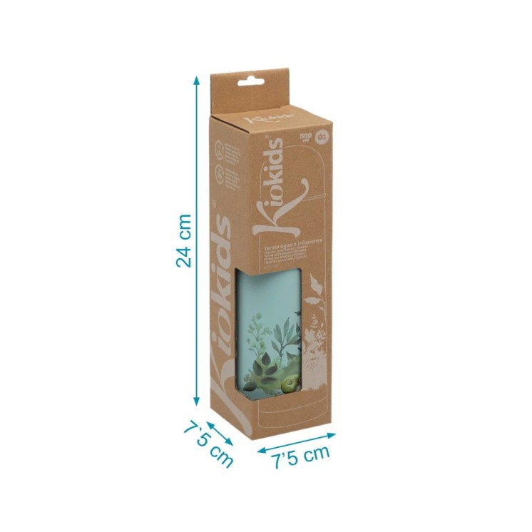 Kiokids Termo para líquidos 500ml sage