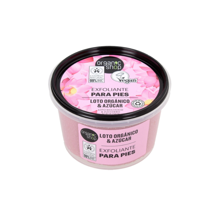 Organic Shop Foot Scrub Sugar & Lotus, 280 ml