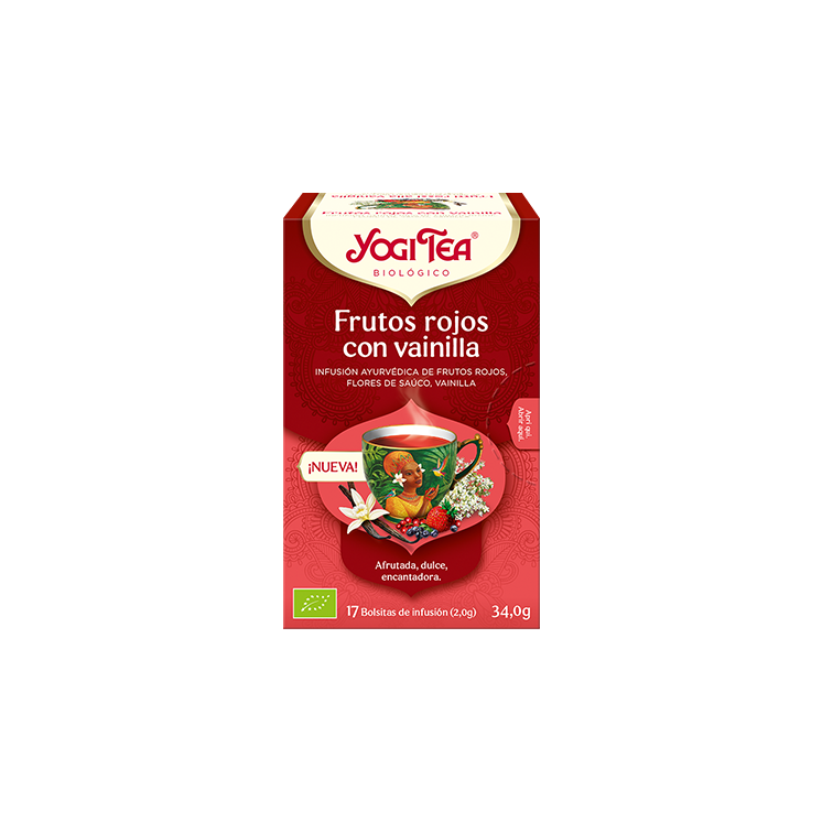 Frutos rojos con vainilla