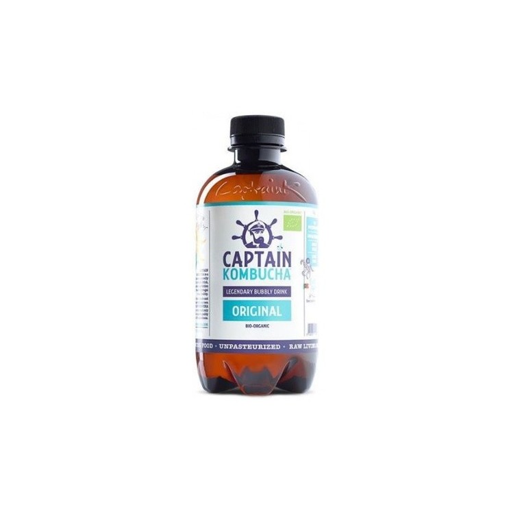 Captain Kombucha Bebida Kombucha Té Original Bio 1litro