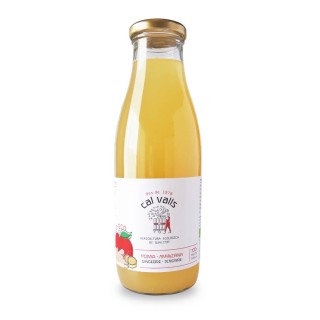 Cal Valls Zumo de manzana con jengibre ECO 750 ml