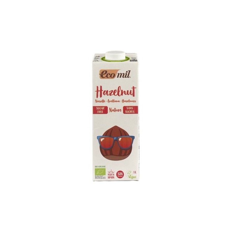 Ecomil Bebida de Avellana Nature 1 L (Avellana)