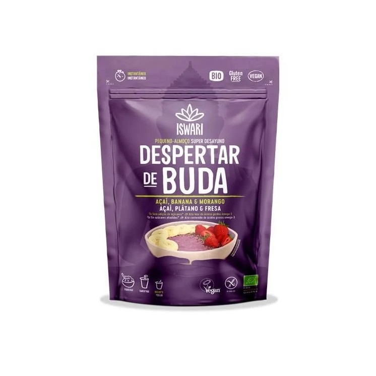 Iswari El Despertar De Buda Acai, fresa y plátano
