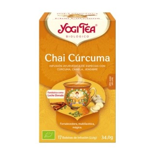 Infusión ayurvédica Chai Cúrcuma