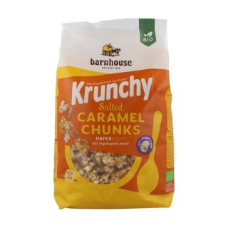 Barnhouse Muesli crujiente avena con caramelo y palomitas de maíz Eco 500 g