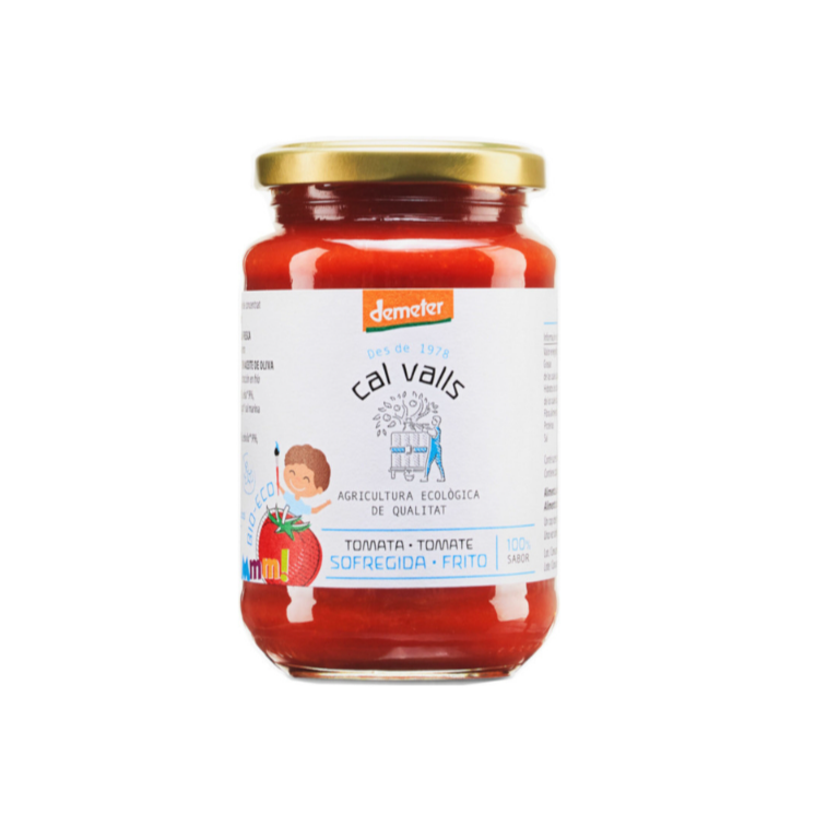 Cal Valls Tomate sofrito Demeter sin azúcar 350 g