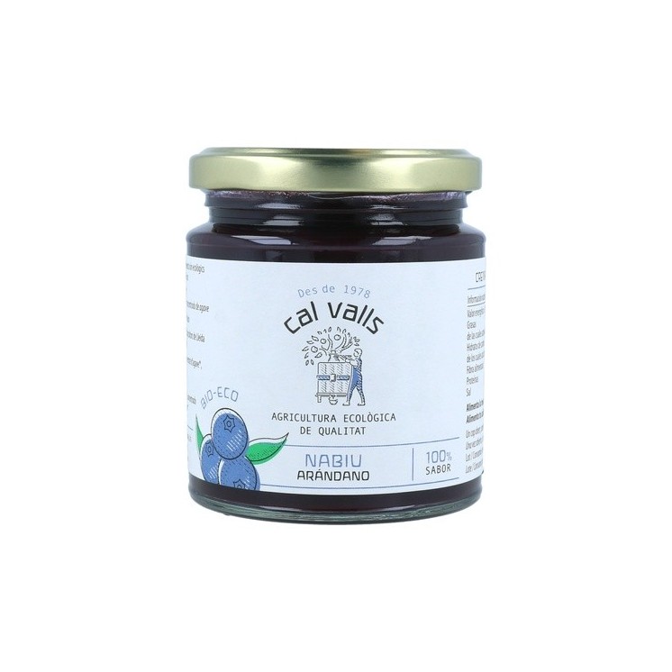 Cal Valls Mermelada de Arándanos Sin Azúcar Eco 240 g