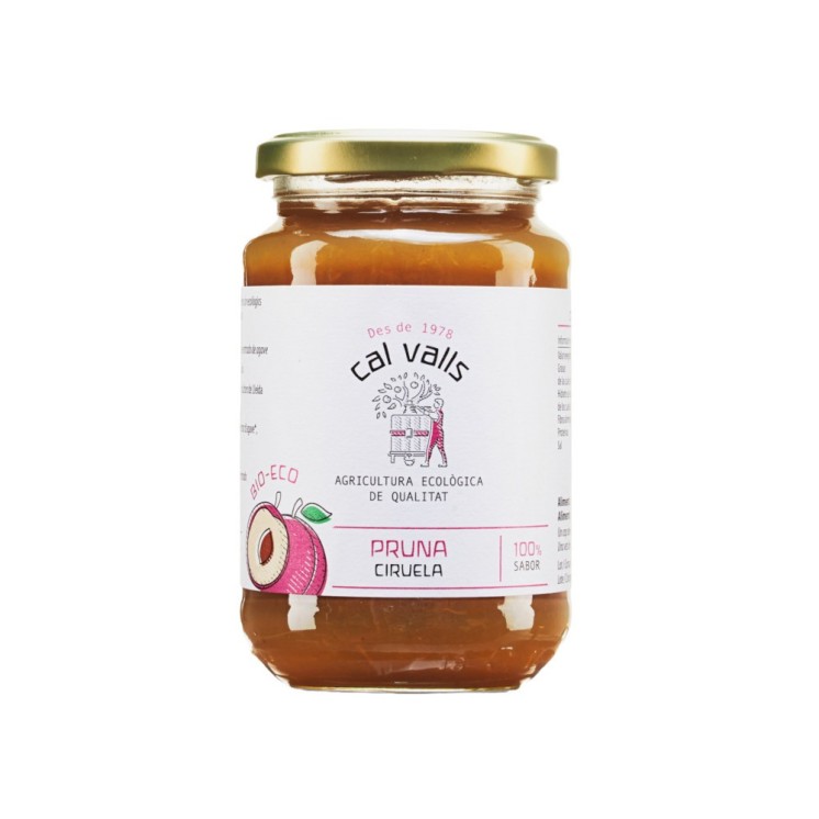 Cal Valls   Mermelada de Ciruela Eco 375g