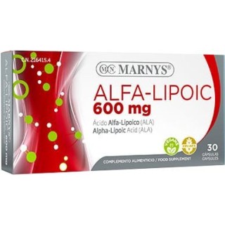 Marnys Alfa Lipoic 600 mg ·30 cápsulas