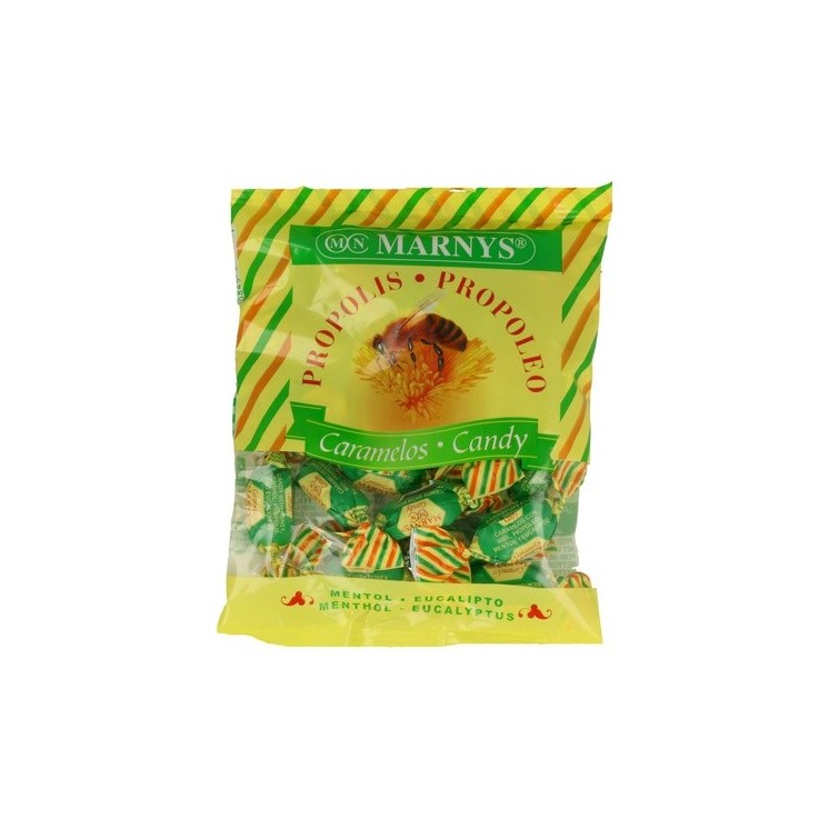 MARNYS® Caramelos de propoleo con mentol, eucalipto y miel 60 g (Eucalipto)