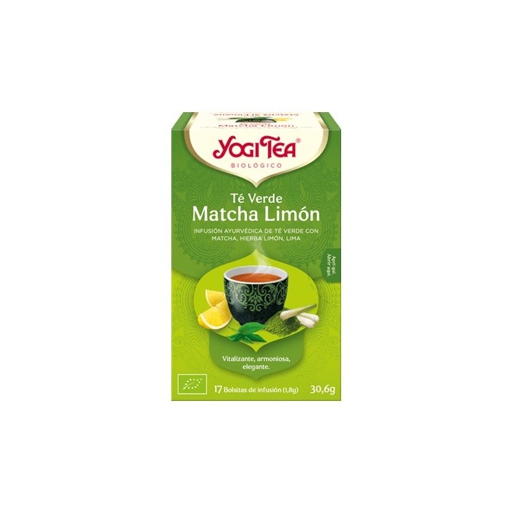 Té verde, matcha y limón