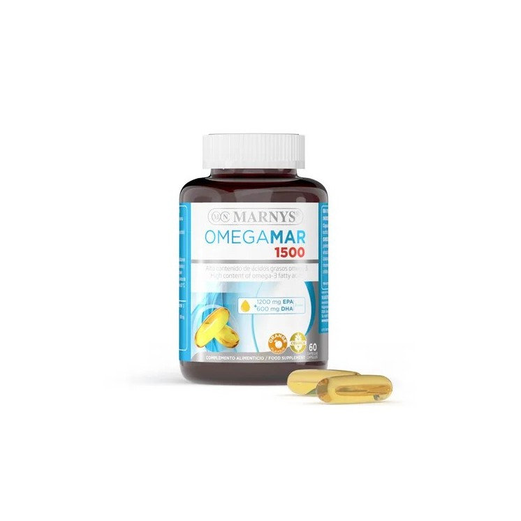 MARNYS® Omegamar 1500 DHA+EPA para la protección cardiovascular