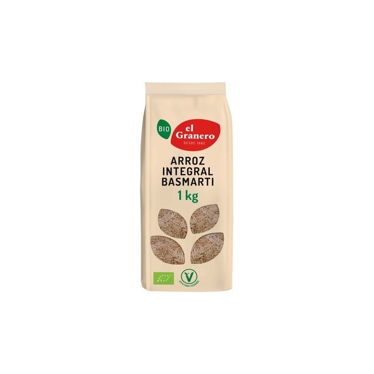 El Granero Integral Arroz integral Basmati Bio 1 kg
