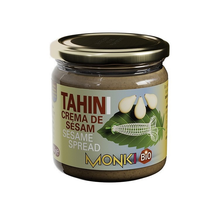 Monki Crema Tahin de sésamo sin sal Bio 330gr.