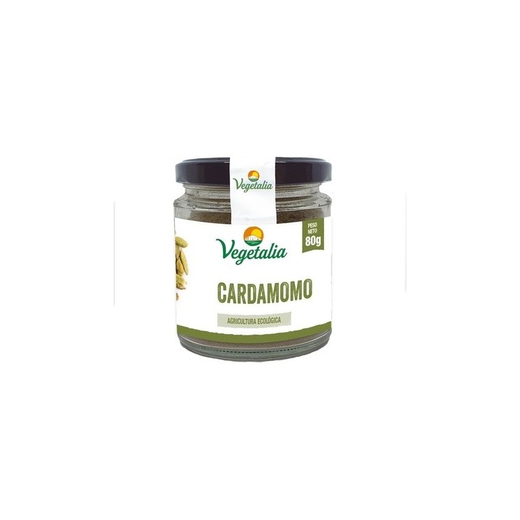 Vegetalia Cardamomo en polvo Bio 80 g de polvo