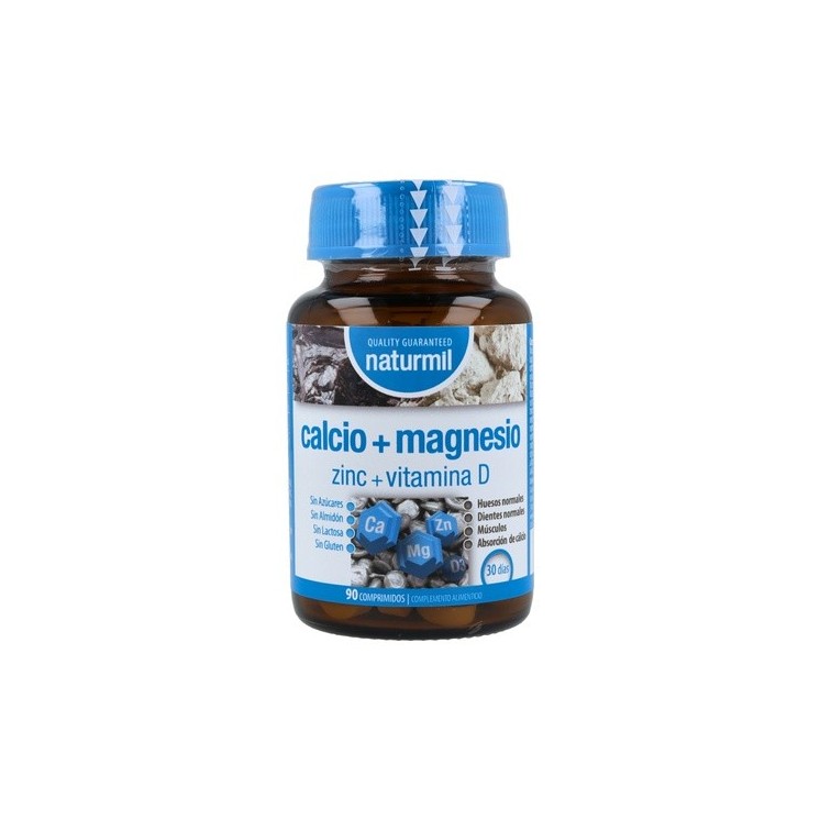 Naturmil Cálcio con Magnésio, Zinc y Vitamina D