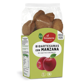El Granero Galletas Artesanas con Manzana Bio 250 g