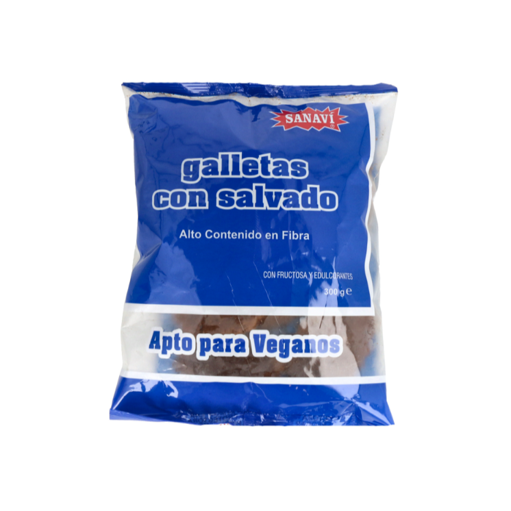 Sanavi Galletas con salvado 300 g