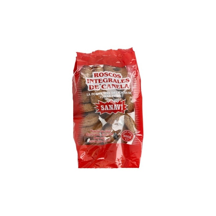 Sanavi Roscos integrales de canela 400 g