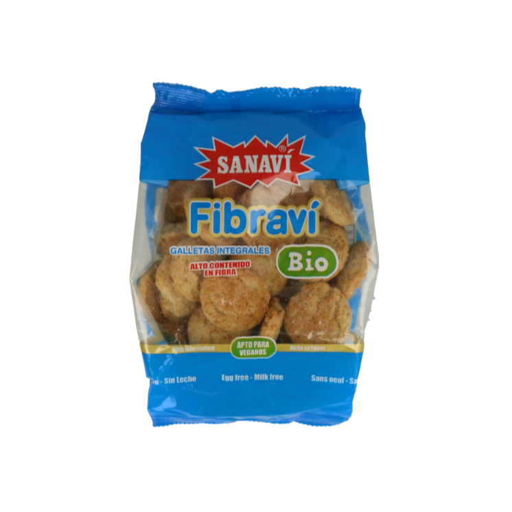 Sanavi Galletas Fibravi de Coco y Vainilla Bio 300 g